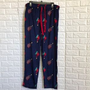 Super soft Varsity Sleepwear pajama pants men’s XL holiday print with drawstring
